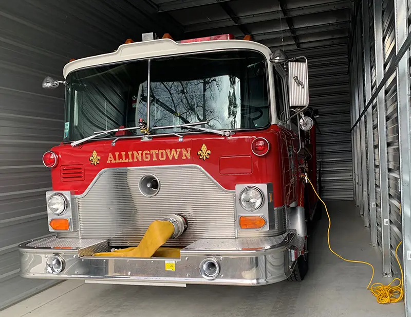 Engine Co 3 moves to new Winter Storage Location